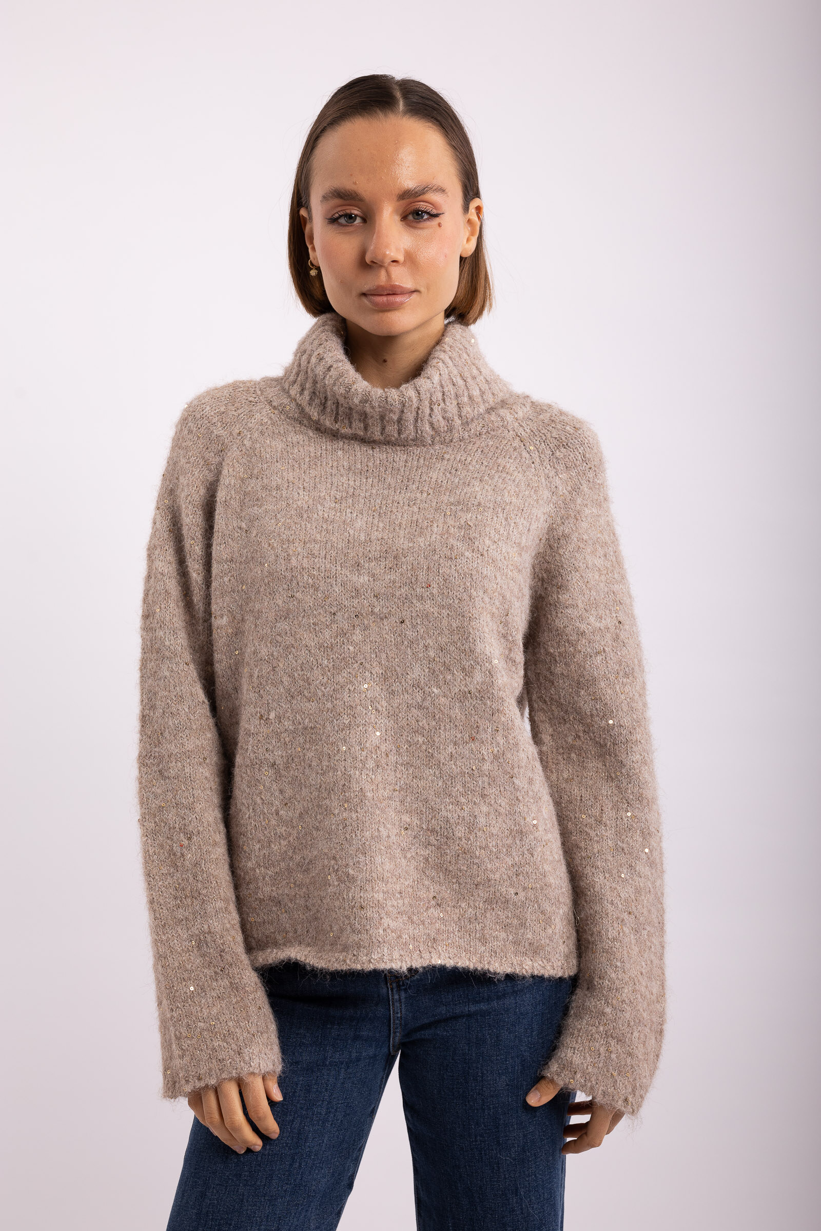 Wholesaler Audrey - 🧶 Soft Wool Turtleneck Sweater – Elegance & Coziness