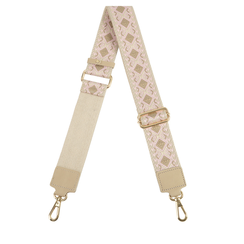 Wholesaler Auren - Fancy leather-trimmed cotton shoulder strap