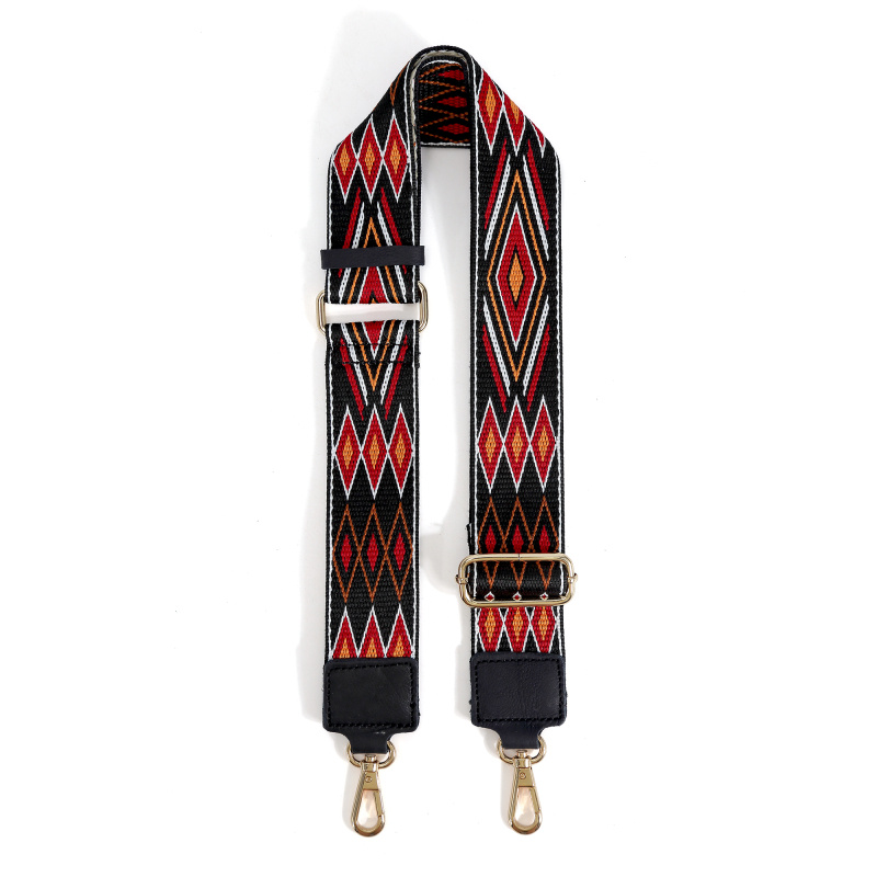 Wholesaler Auren - Fancy leather-trimmed cotton shoulder strap