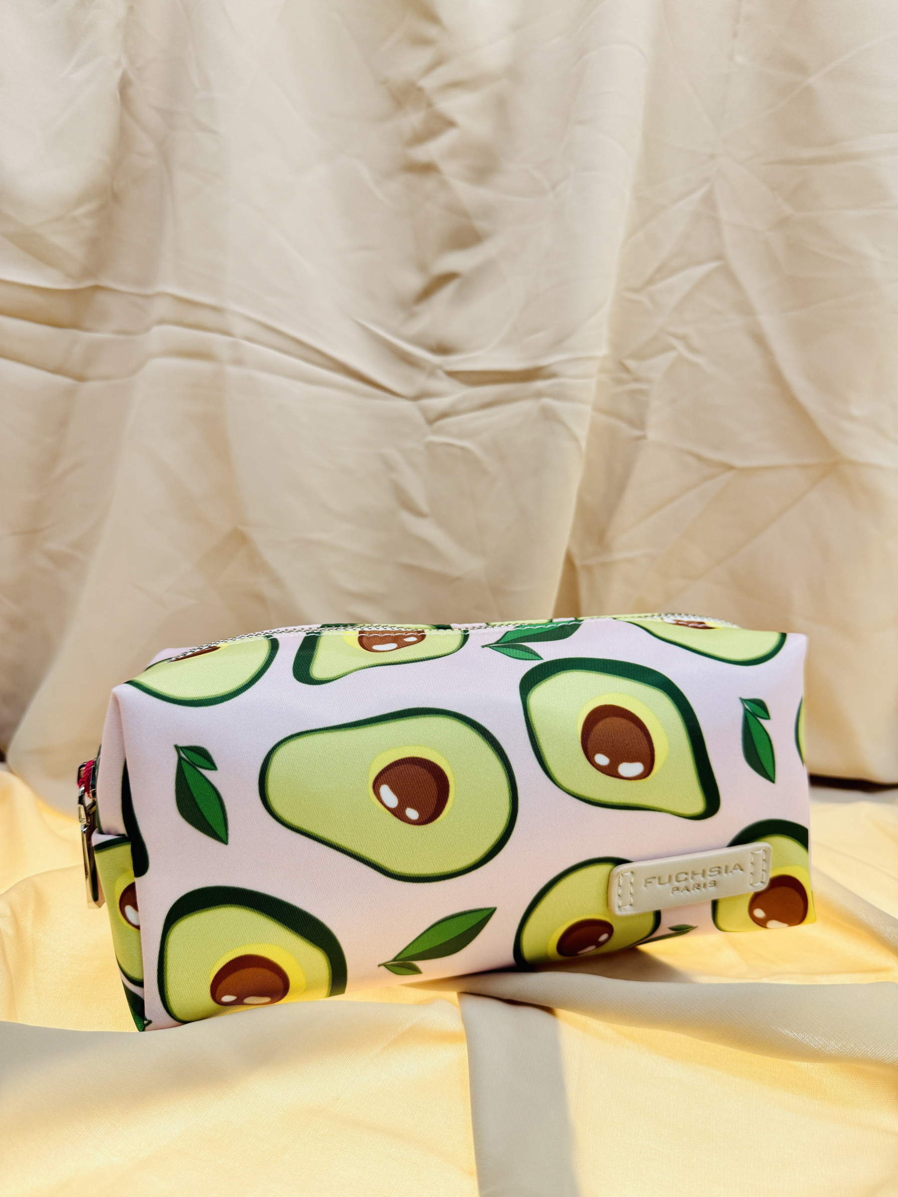 Wholesaler Auren - Avocado pattern pouch, made of polyamide B260506-5