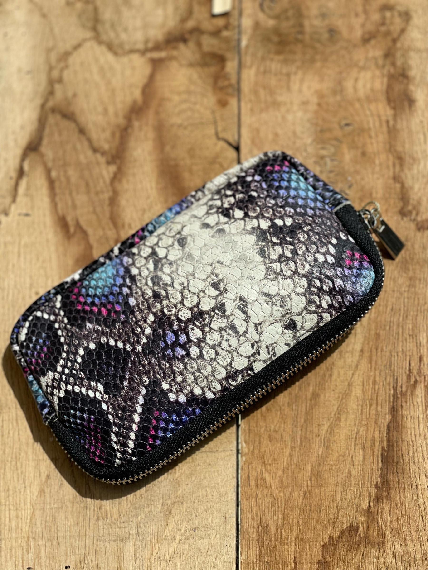 Mayorista Auren - Monedero IT6334 de cuero de vaca dividido, fabricado en Italia.