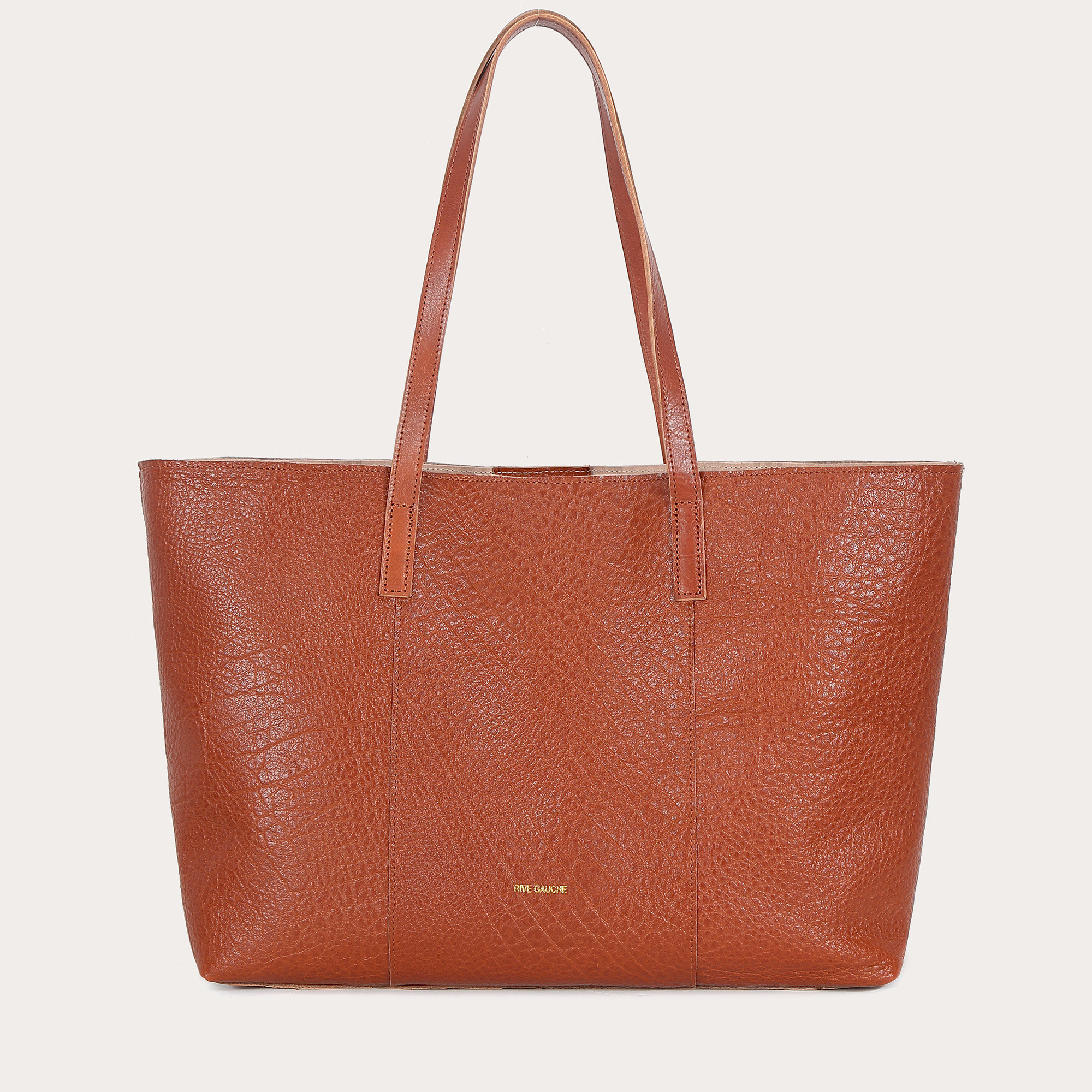 Wholesaler Auren - Cowhide leather shopping bag