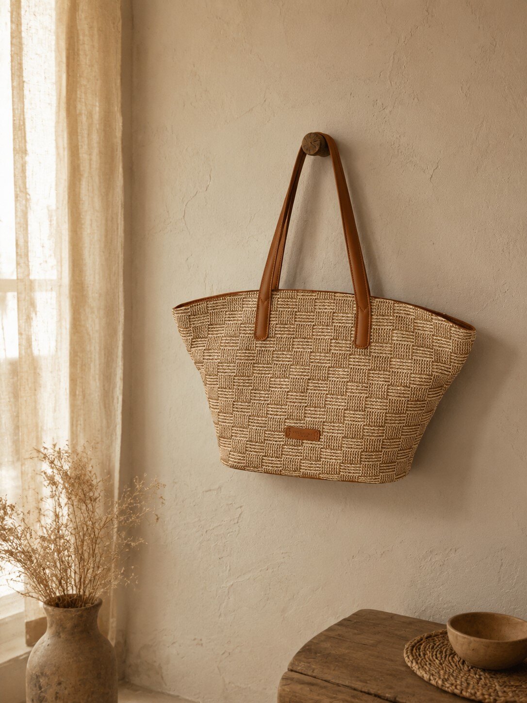 Grossista Auren - Borsa F9220-6 in poliestere con rifiniture sintetiche.