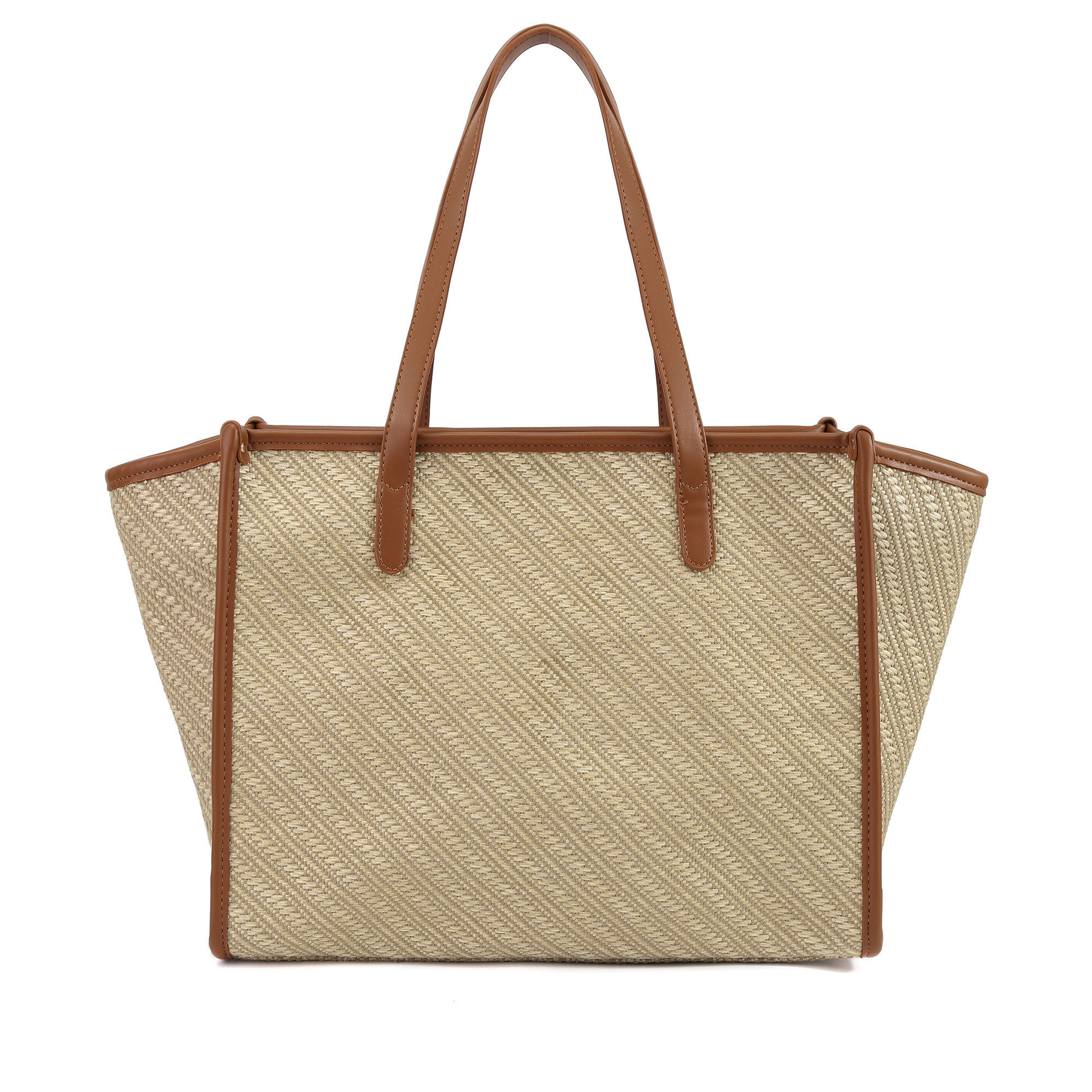 Wholesaler Auren - Polyester Shopping Bag Effect Straw