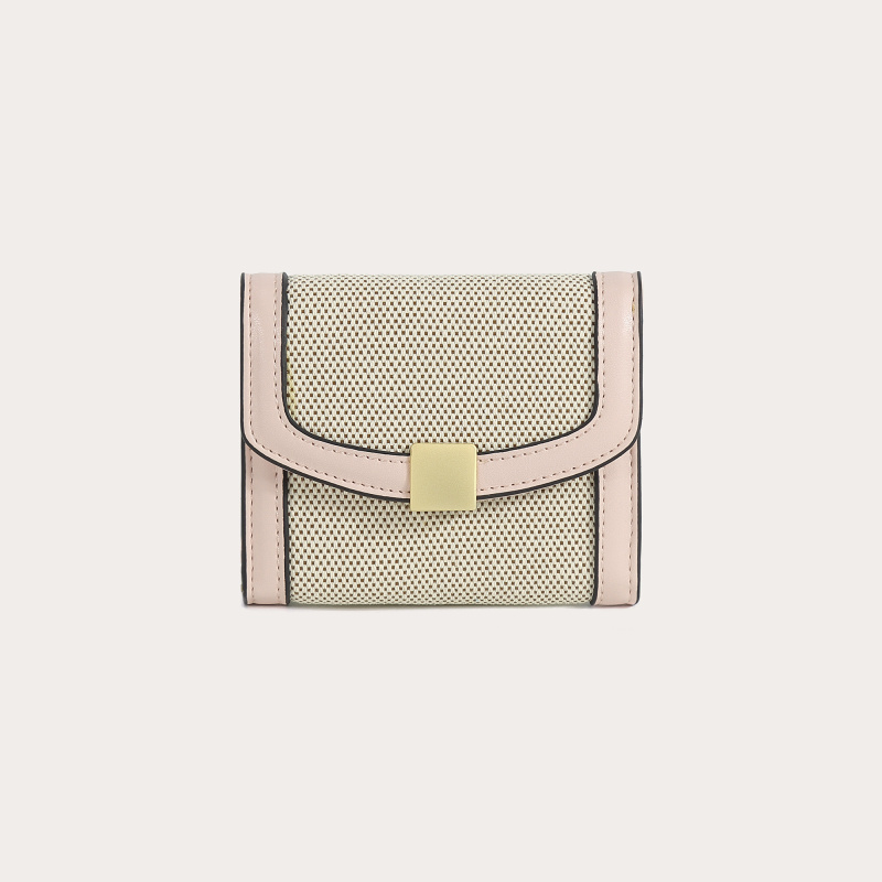 Wholesaler Auren - Synthetic-trimmed cotton card holder