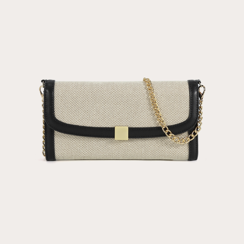 Wholesaler Auren - Synthetic-trimmed cotton chain companion pouch