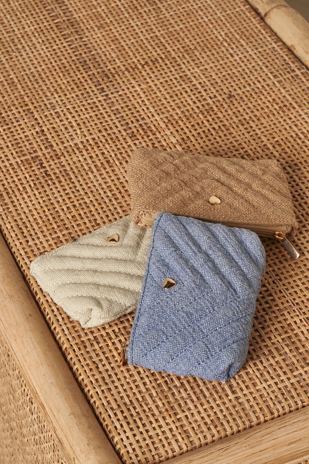 Wholesaler Auren - Linen Coin Purse A1142-1