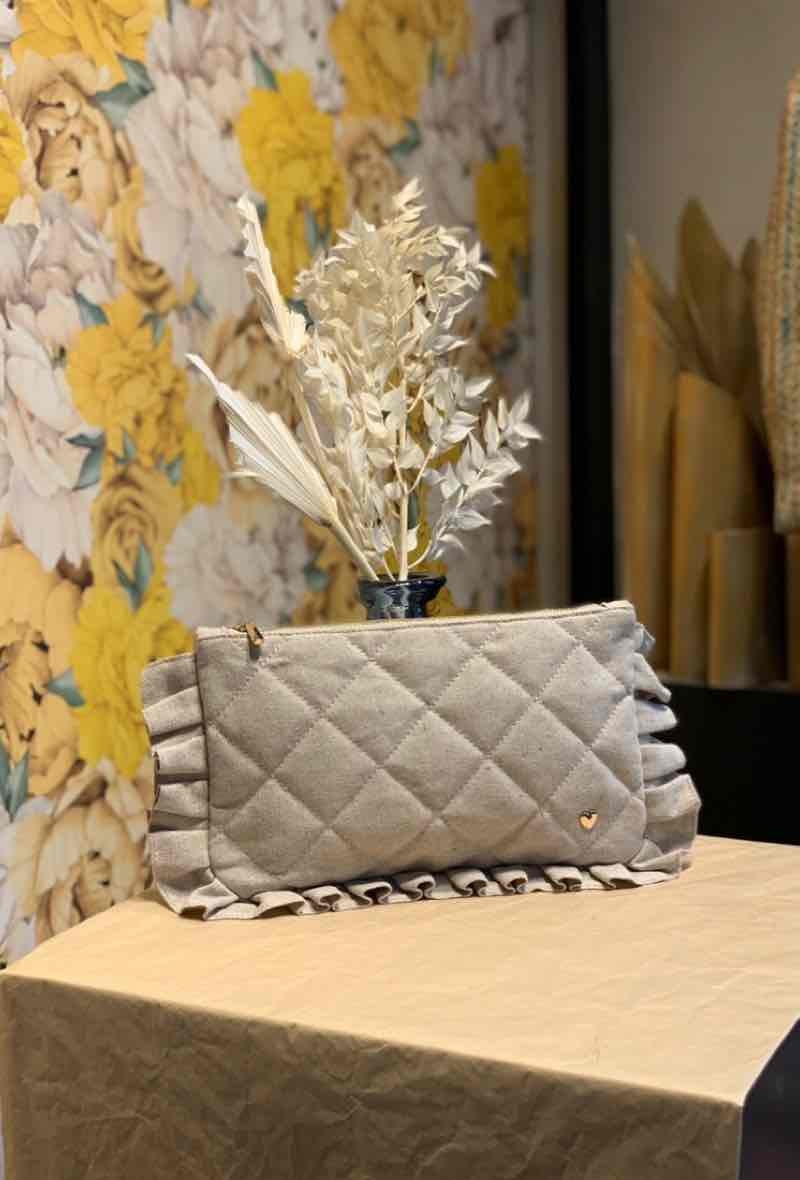 Wholesaler Auren - TROUSSE POCHETTE LIN