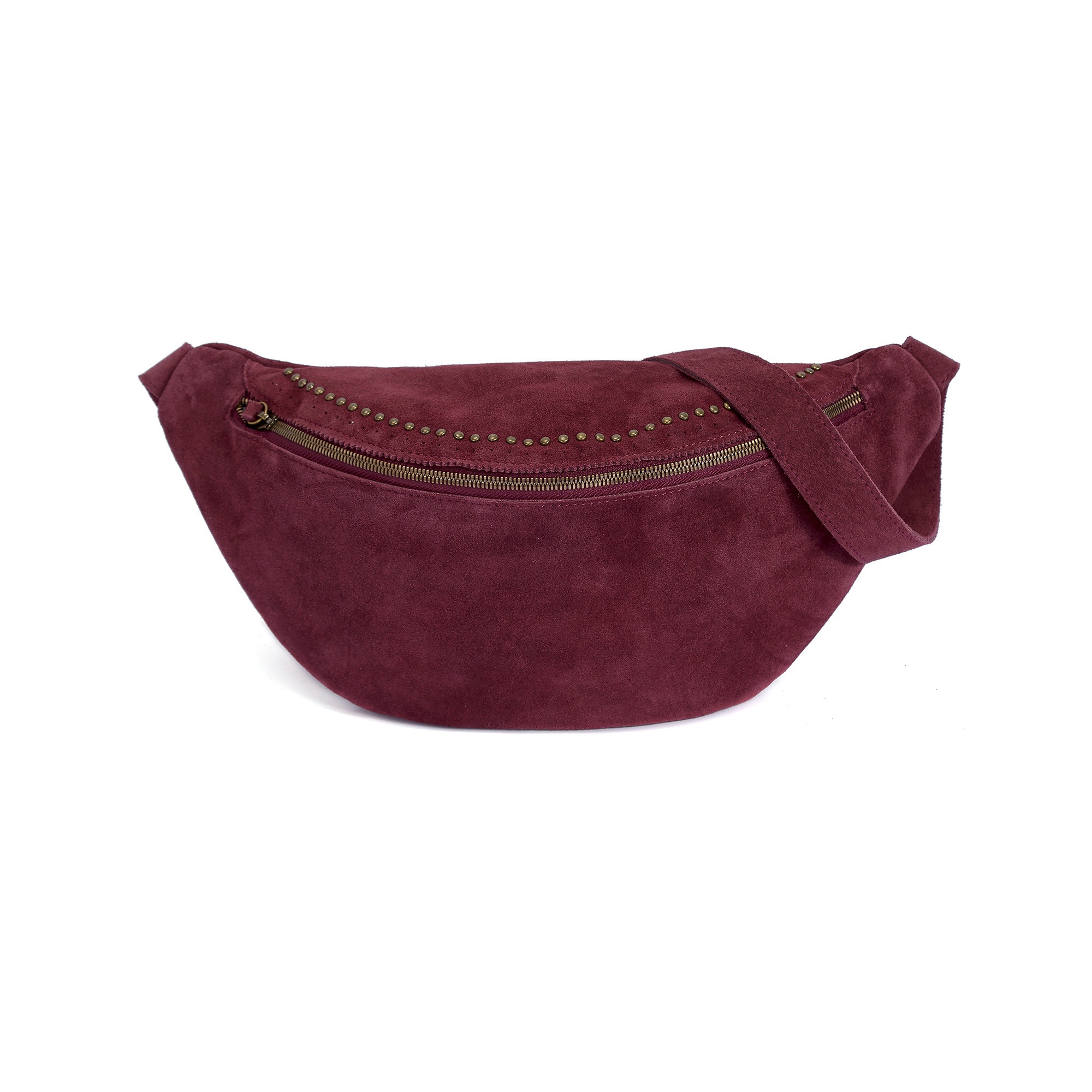 Wholesaler Auren - Leather crust banana bag
