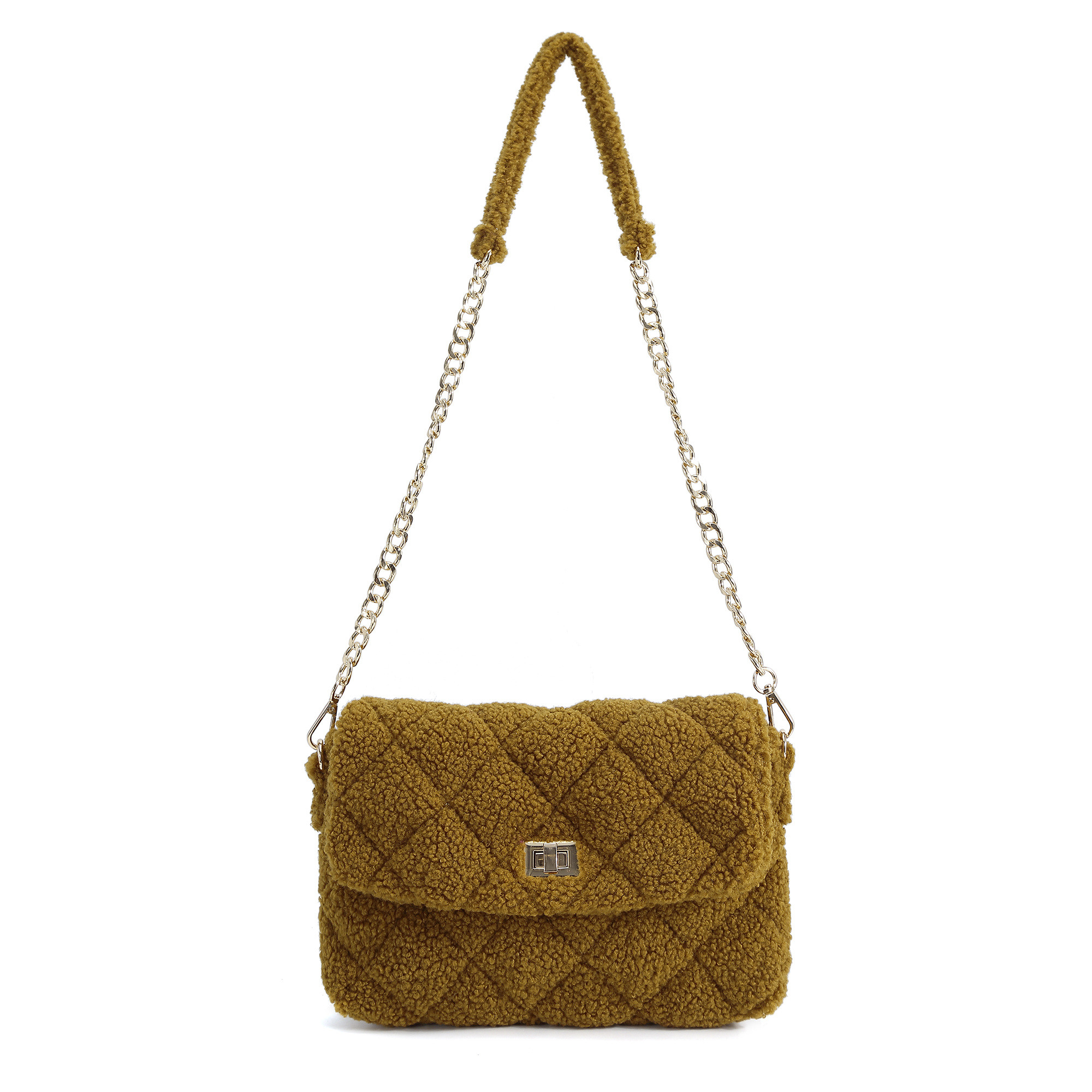 Wholesaler Auren - Polyester chain flap bag