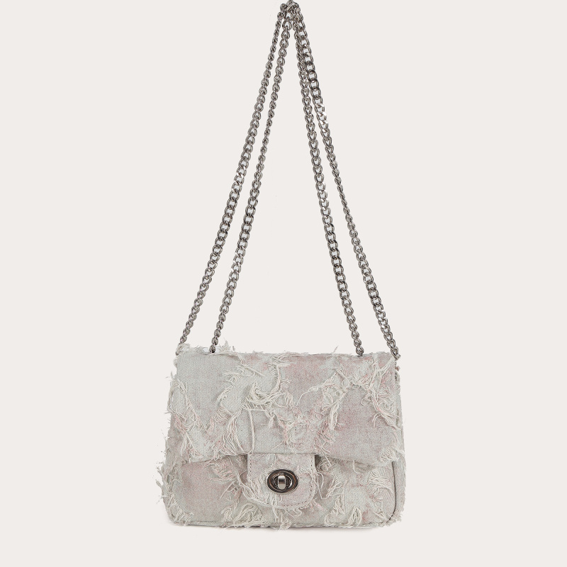 Wholesaler Auren - Denim chain bag