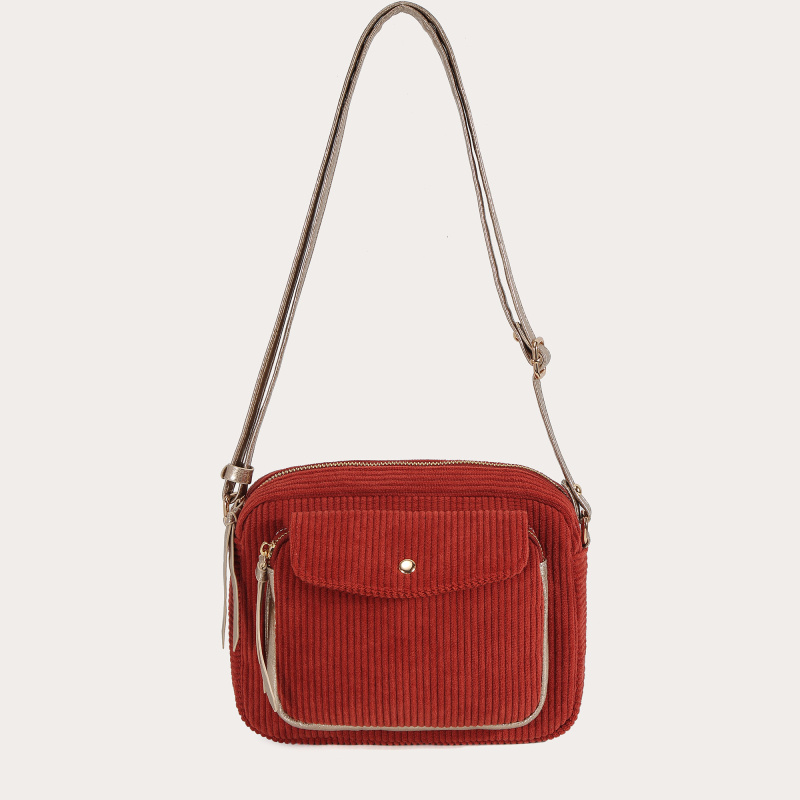 Wholesaler Auren - Synthetic-trimmed polyester crossbody bag