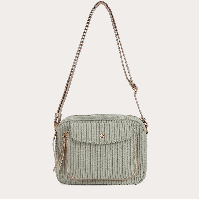 Wholesaler Auren - Synthetic-trimmed polyester crossbody bag