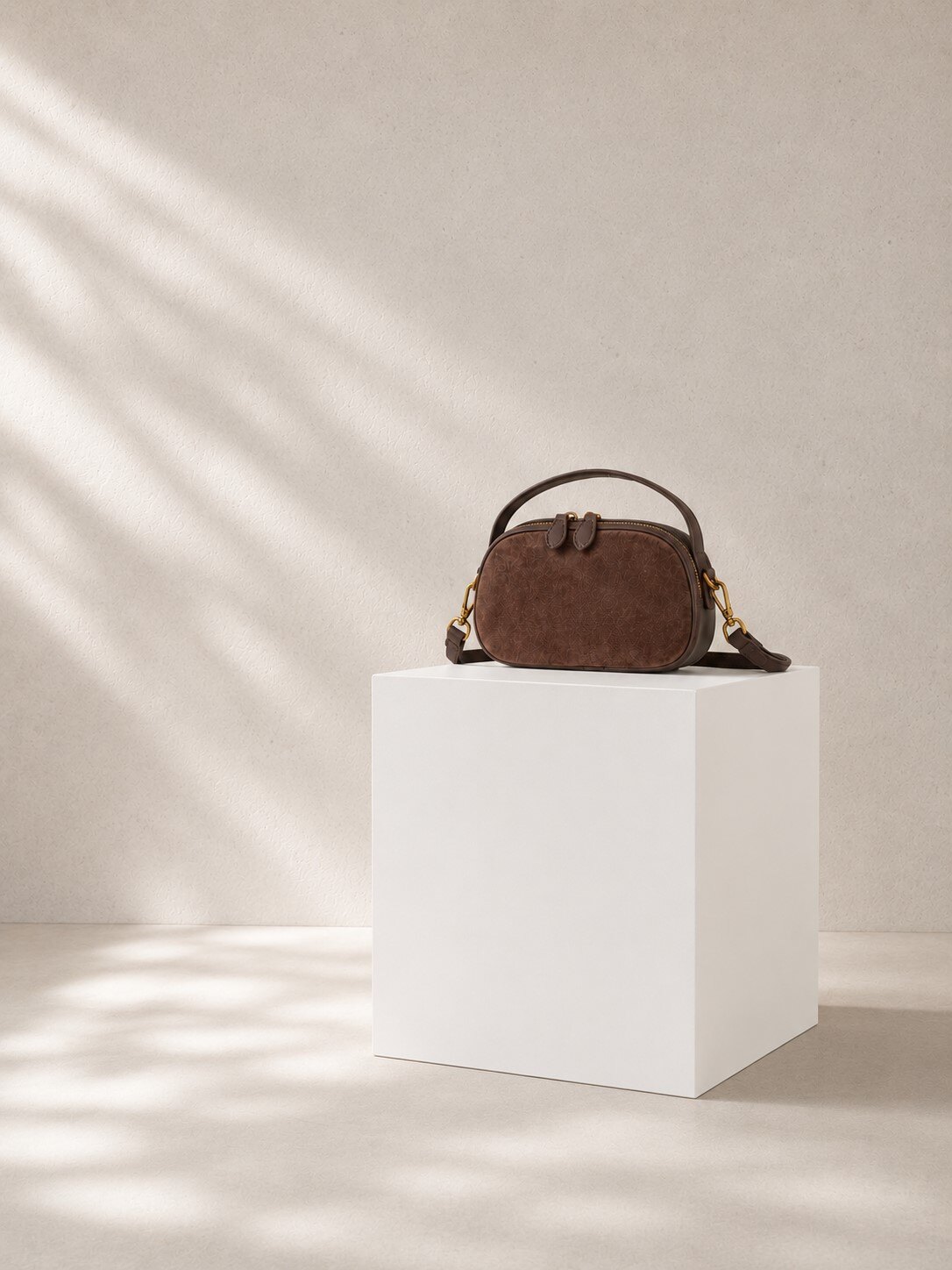 Wholesaler Auren - Cowhide split leather crossbody bag A1354-2