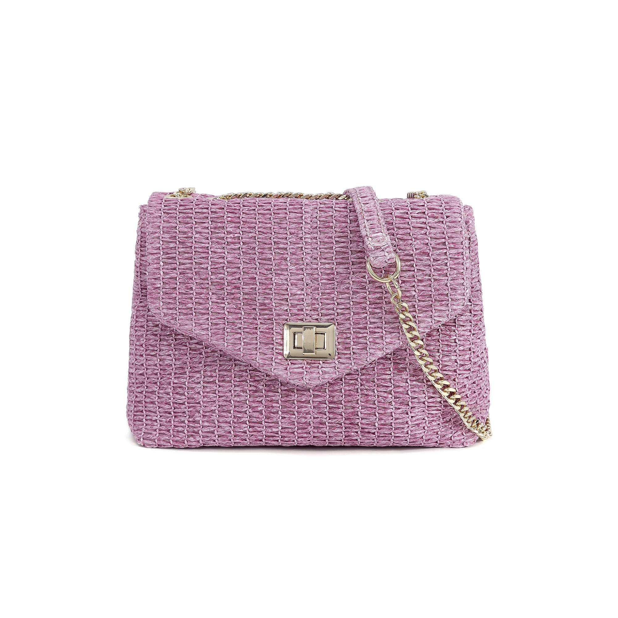 Wholesaler Auren - Crossbody / shoulder bag in straw effect polyester