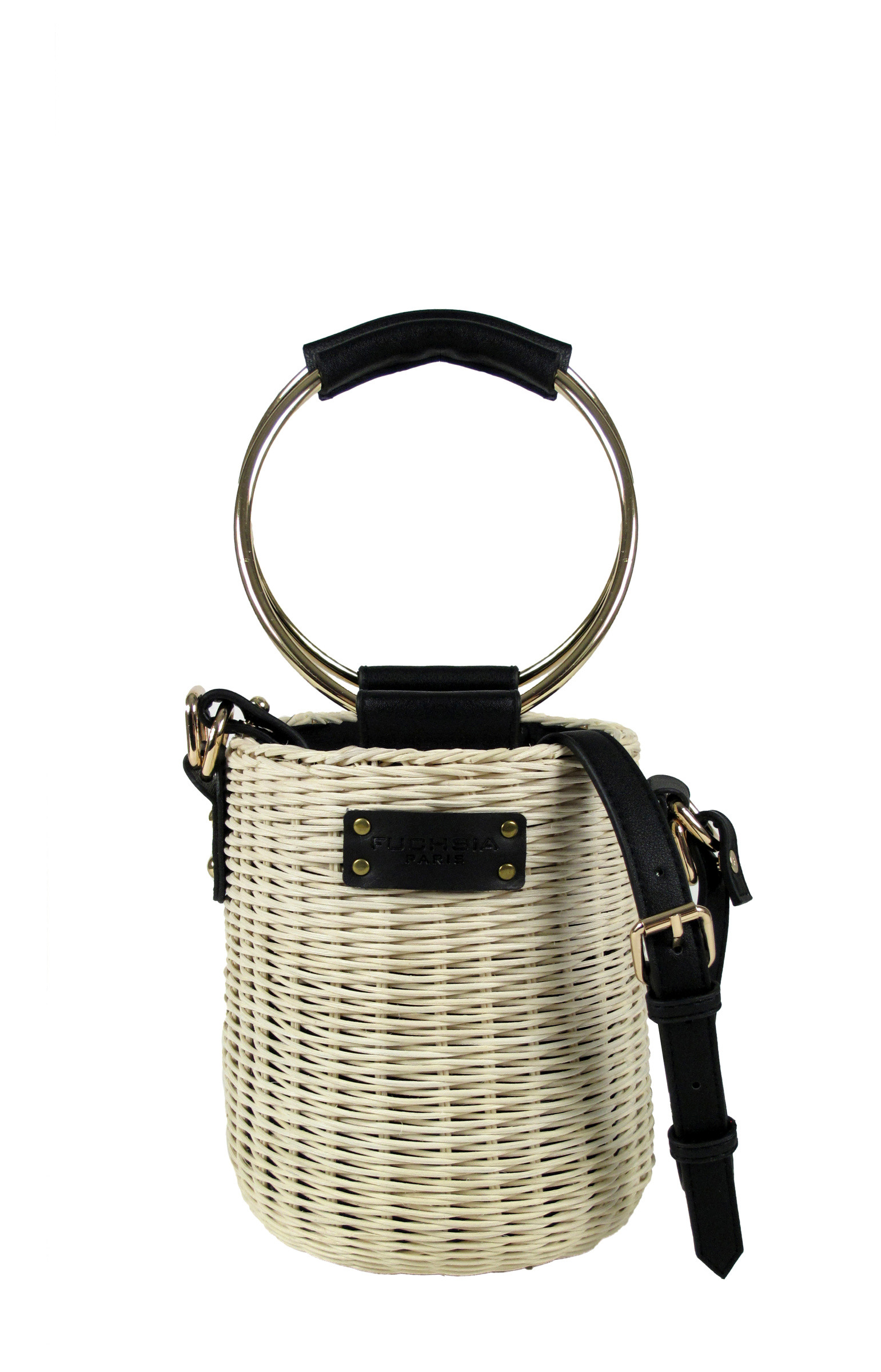 Wholesaler Auren - Straw bucket bag