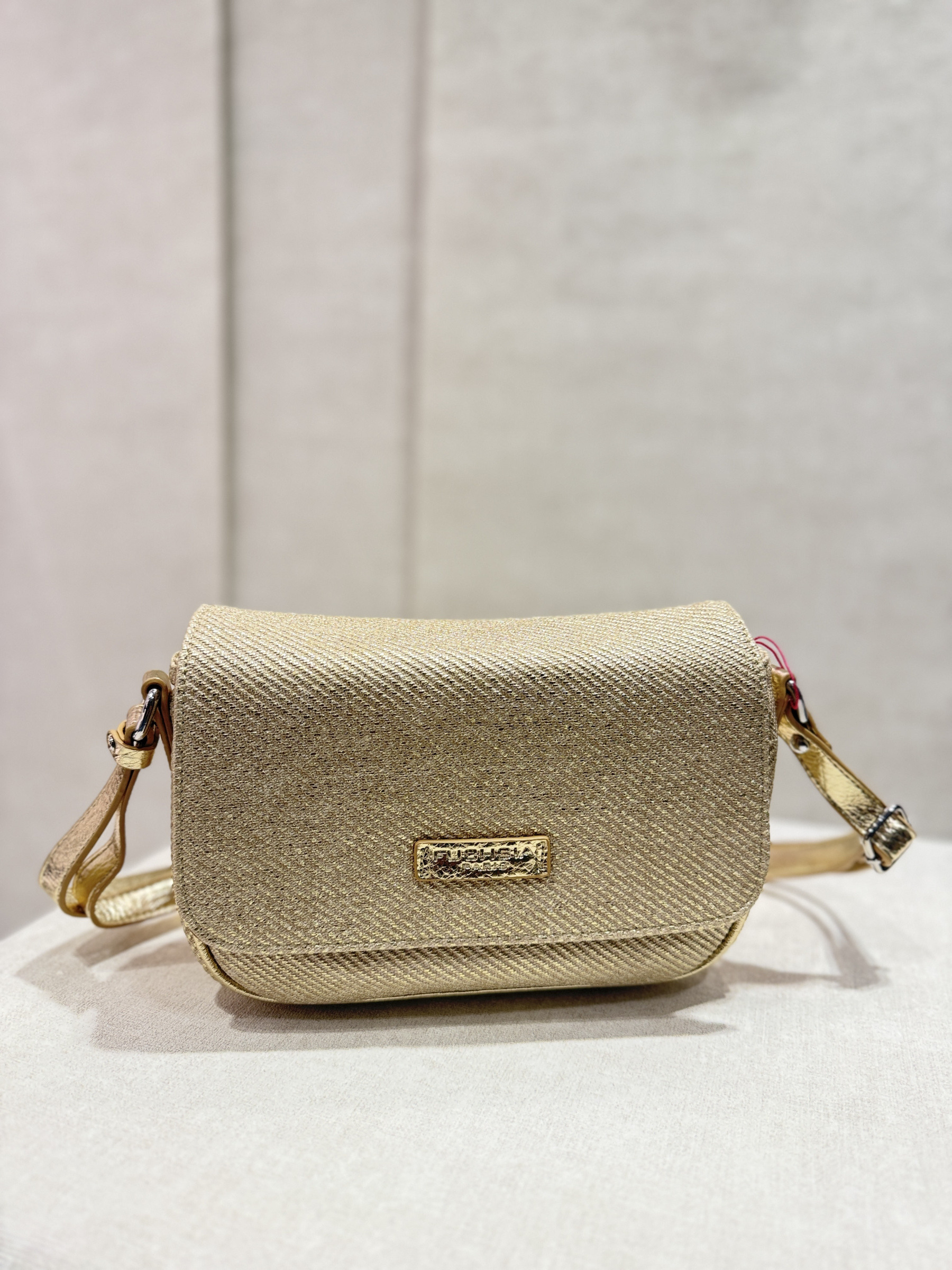 Wholesaler Auren - Polyester crossbody bag with synthetic trim F9227-1