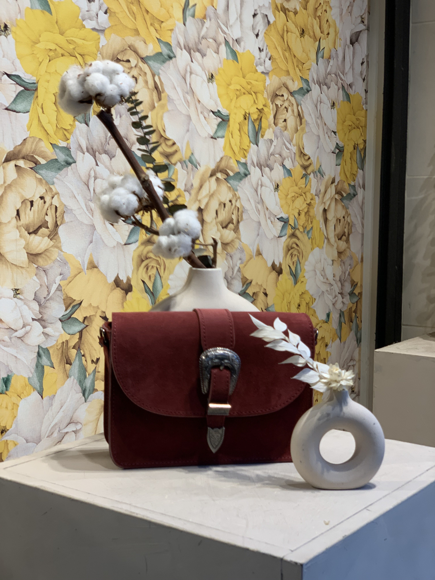 Wholesaler Auren - Crossbody bag in split cowhide leather