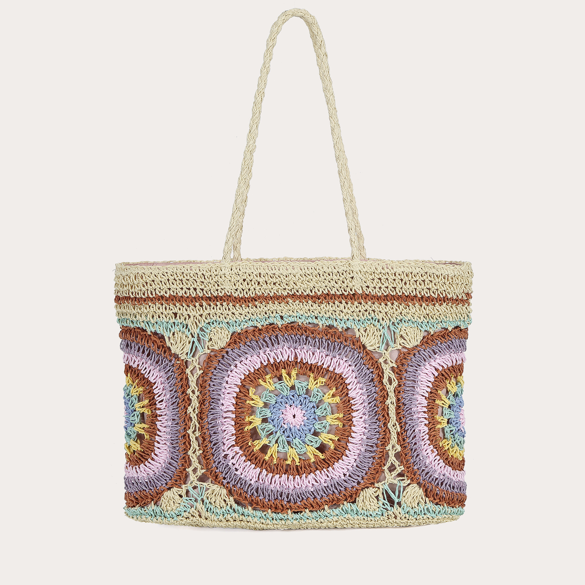 Wholesaler Auren - Straw beach bag