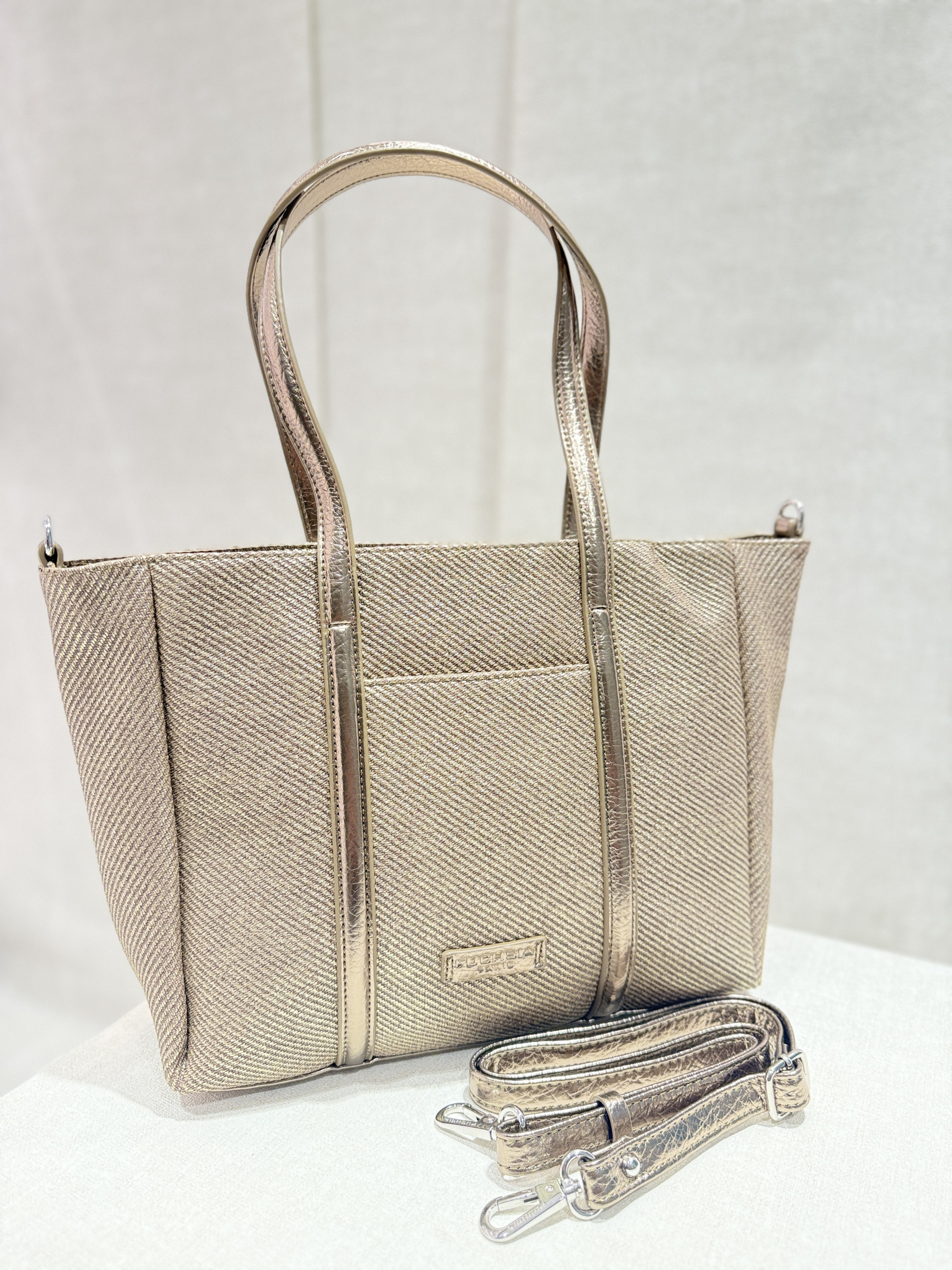 Wholesaler Auren - Polyester shoulder bag with synthetic trim F9227-5