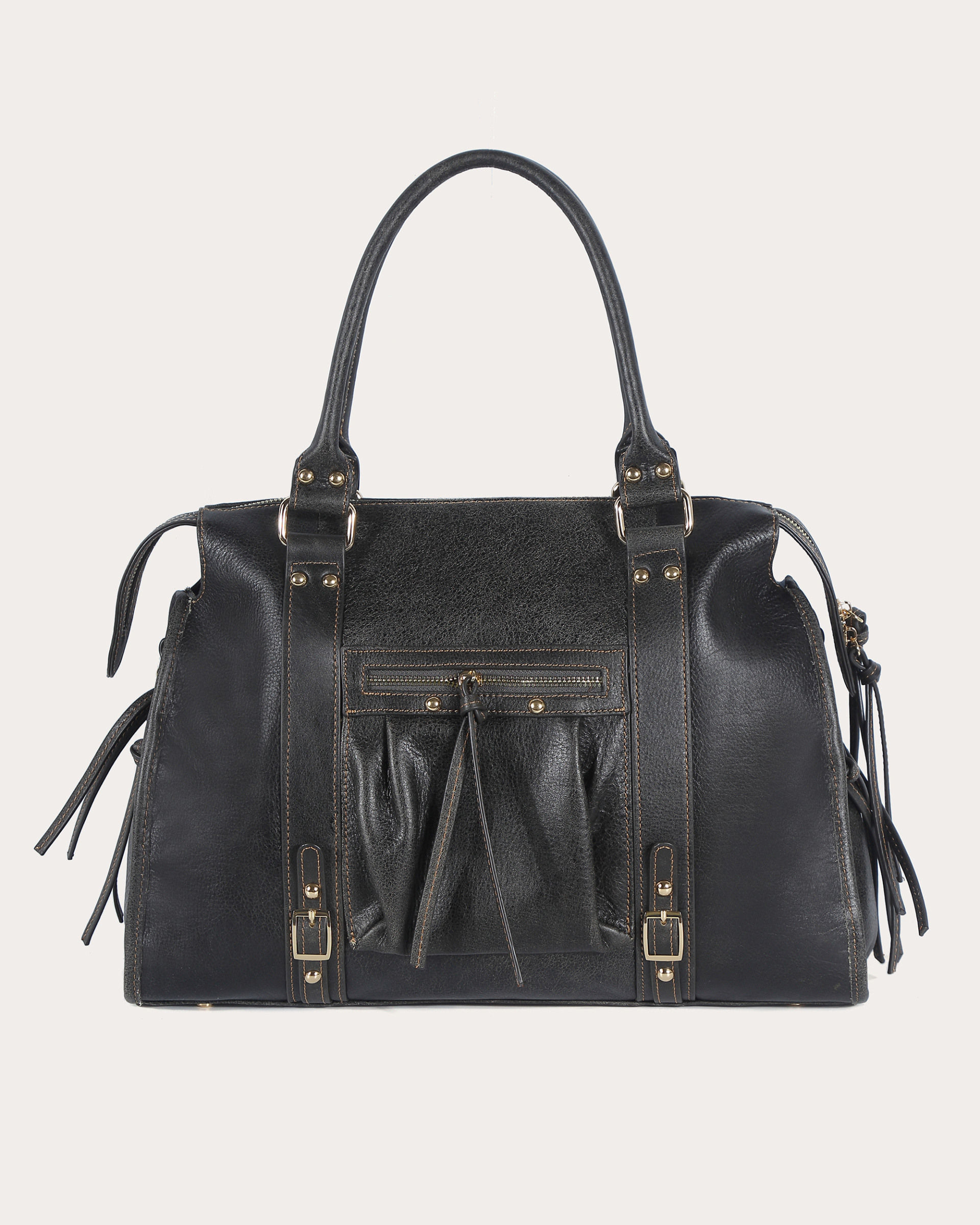 Wholesaler Auren - Cowhide leather shoulder bag A1357-2