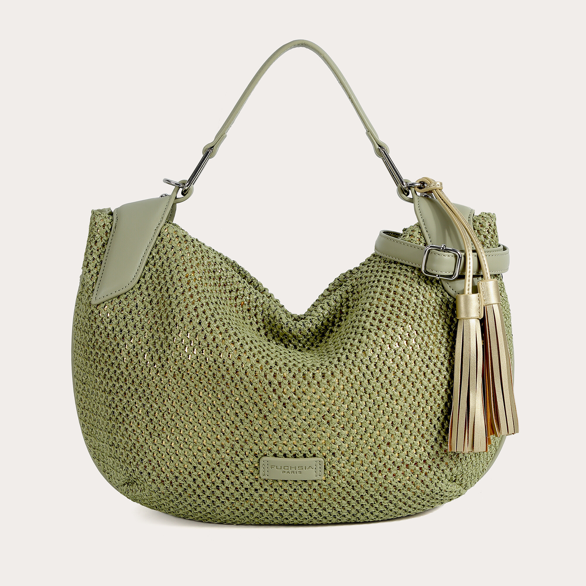 Großhändler Auren - Schultertasche / Umhängetasche aus Polyester mit synthetischem Besatz