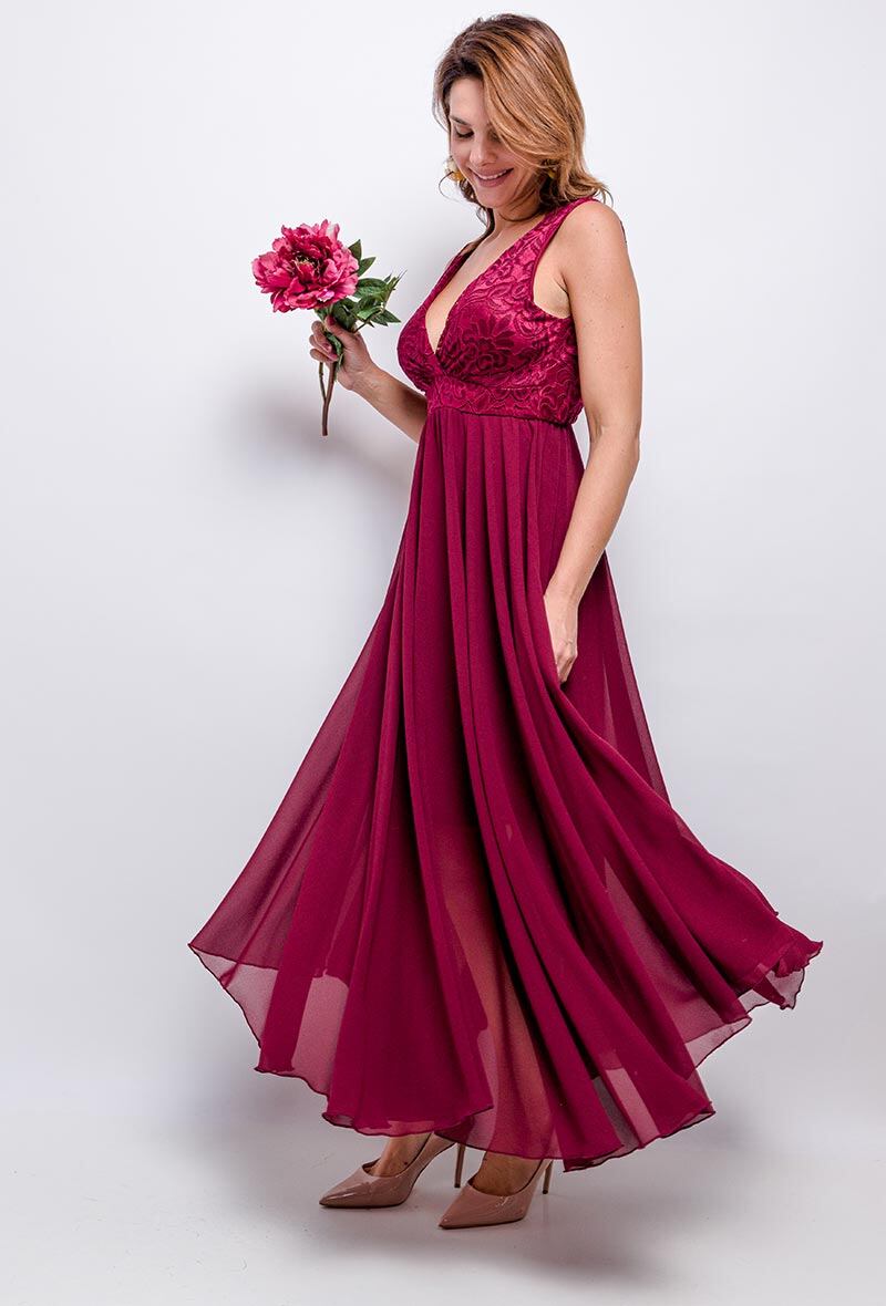 Großhändler Axange - Langes Abendkleid