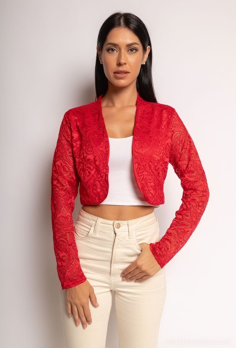 Großhändler Axange - Spitzenbolero