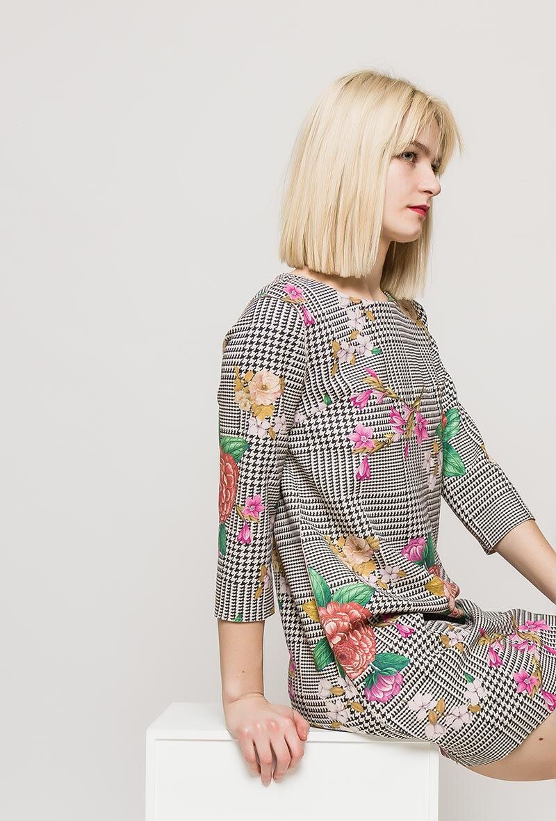 Wholesaler Azaka II - Suede printed dress