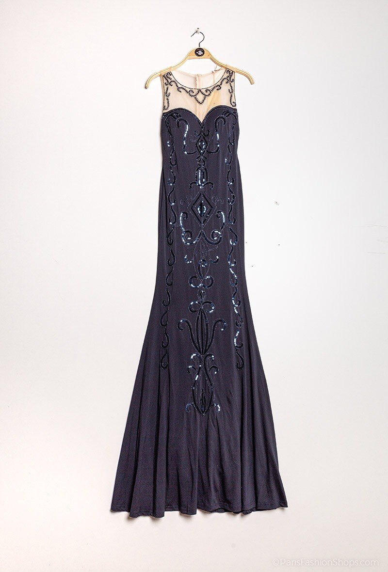 Wholesaler Azaka II - Party dress with sequins and strass