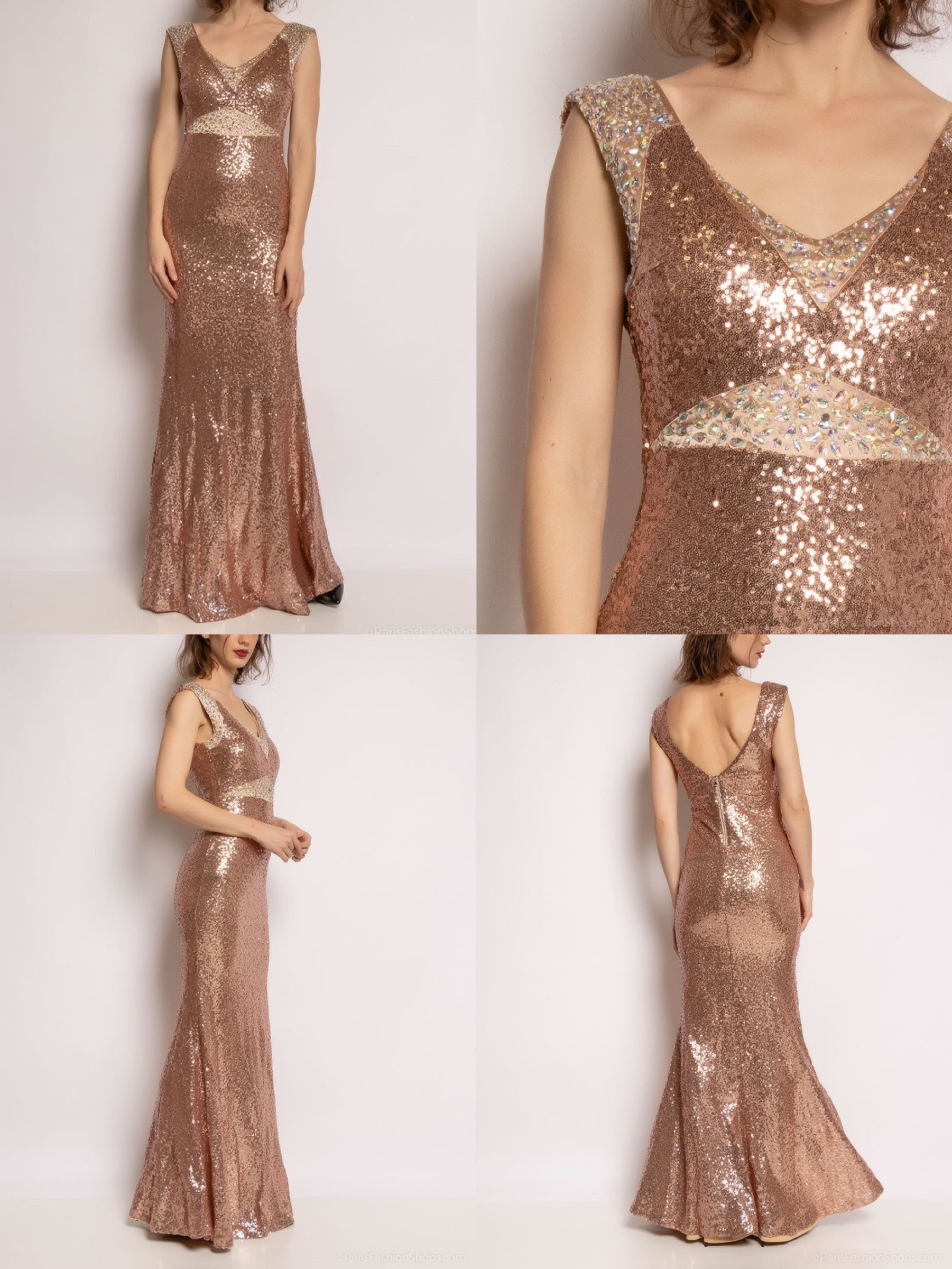 Wholesaler Azaka II - Sequin dress with strass
