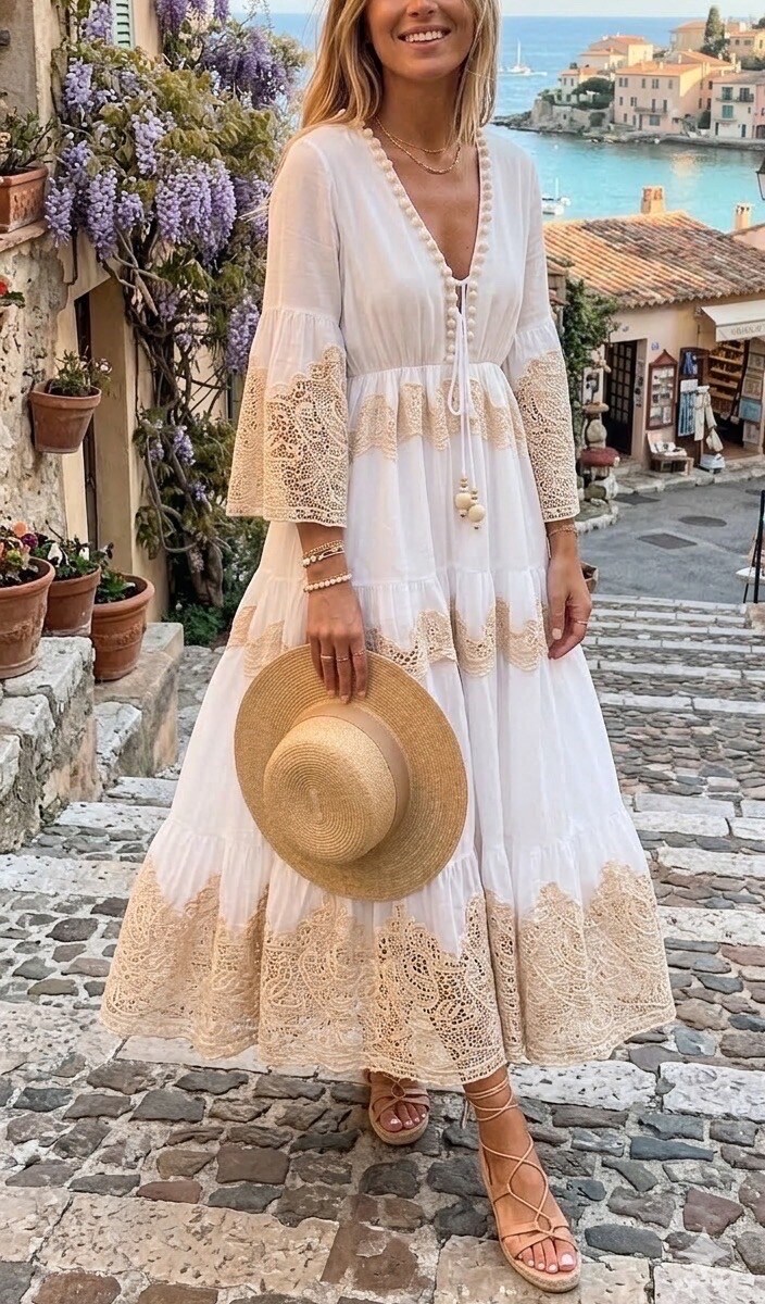 Grossiste Azaka II - Robe longue en coton