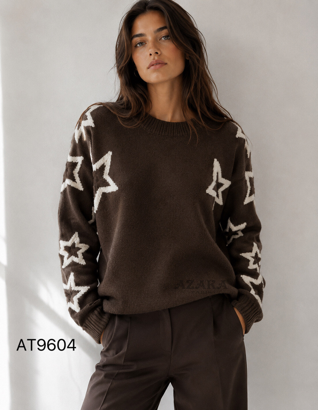 Grossiste Azaka II - Sweat à motif étoile