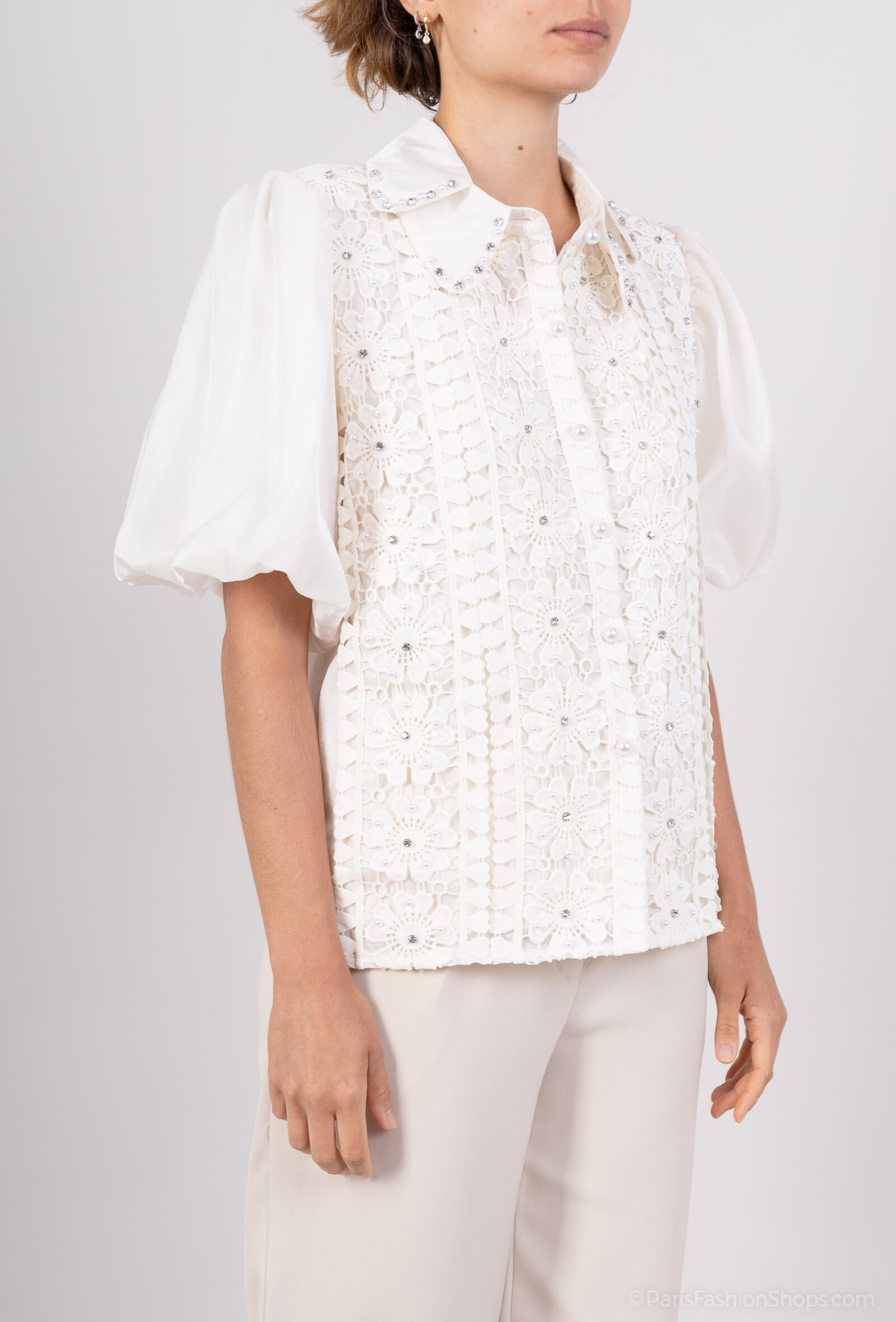 Top féminin léger en polyester 100%, parfait pour l'été, collection Printemps/Été 2025, fabriqué en Chine.