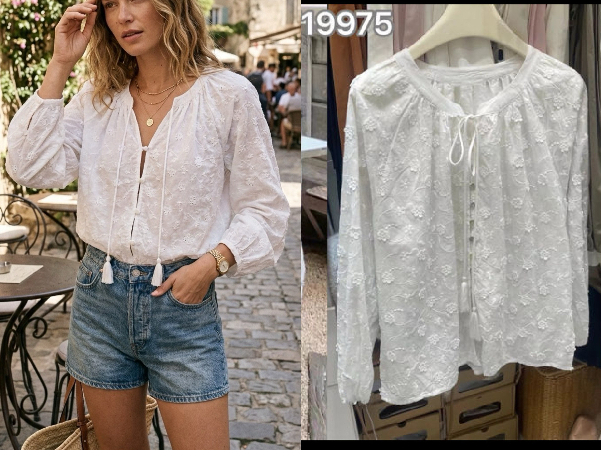 Wholesaler Azaka II - Cotton blouse