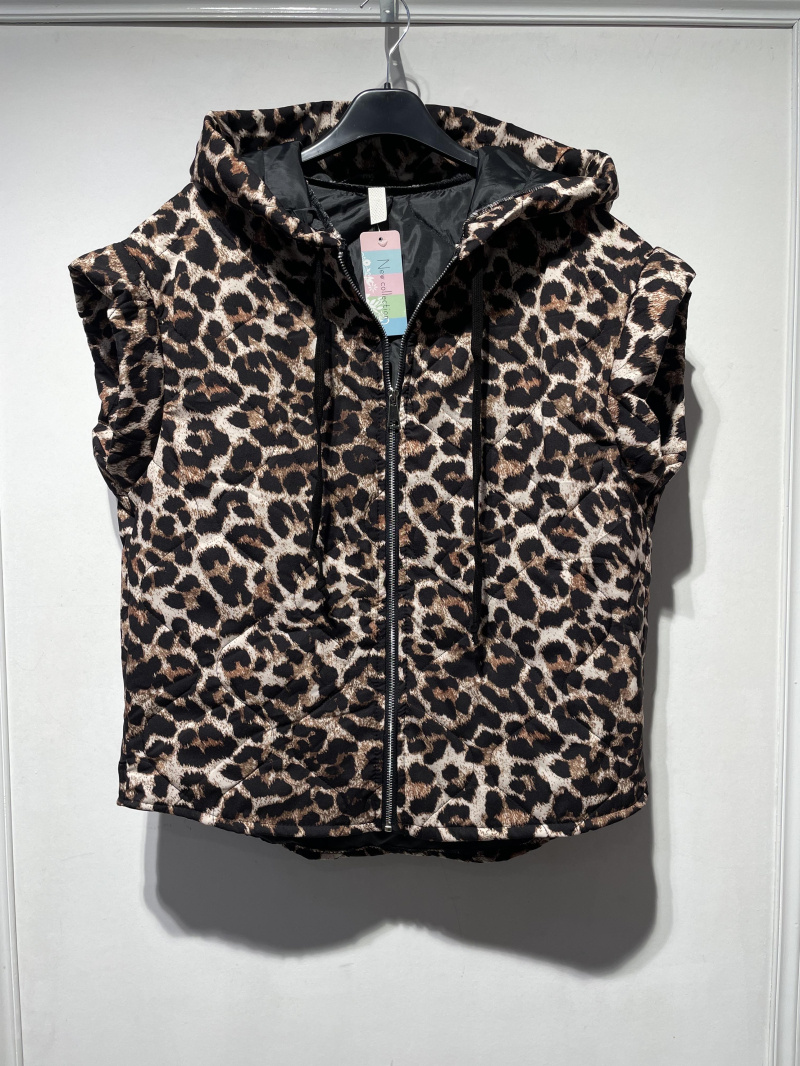 Wholesaler Azalea - Zip vest with hood