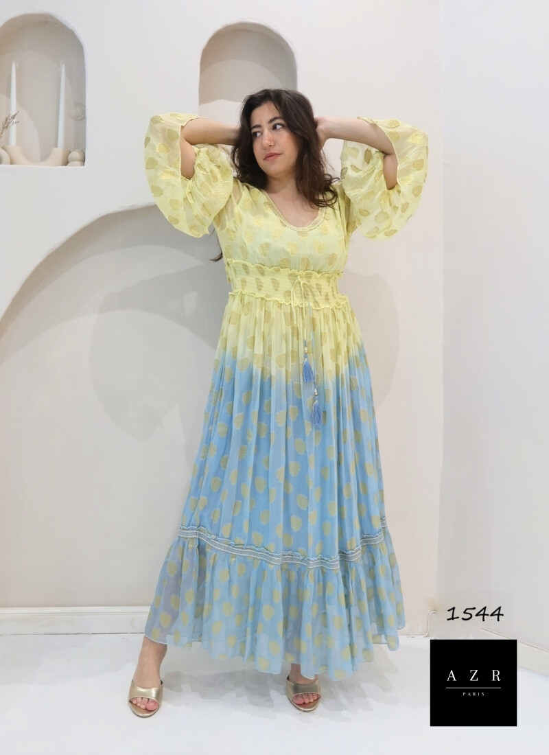 Wholesaler AZR PARIS - Sparkling Bohemian Dress