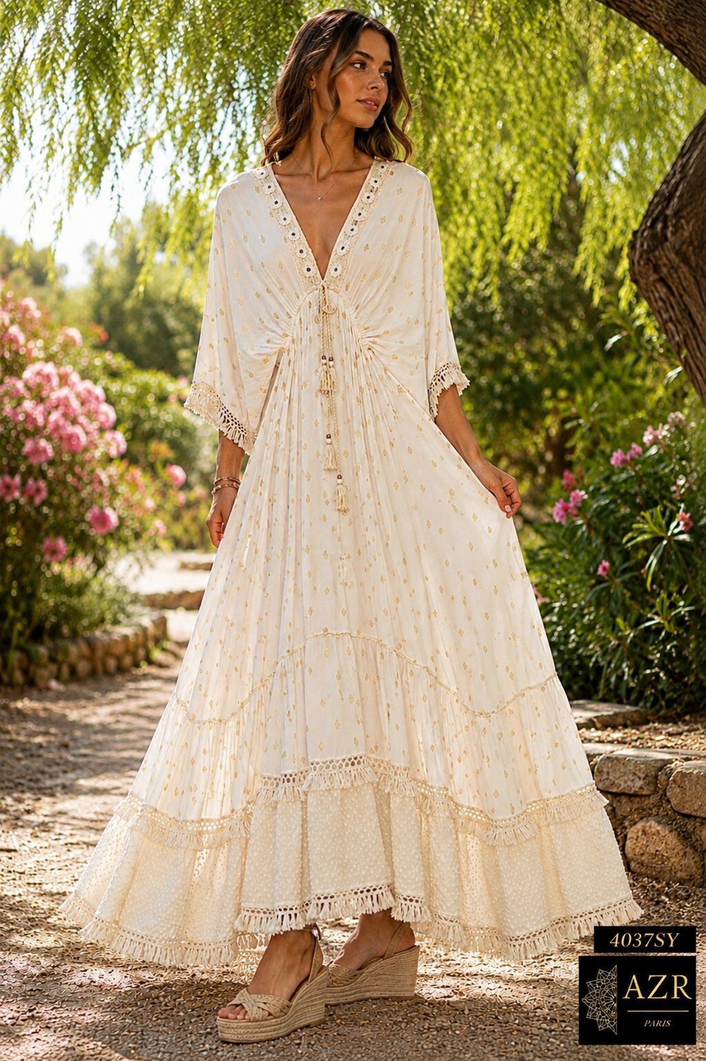 Mayorista AZR PARIS - Vestido Largo Bohemio ‘La Boho’