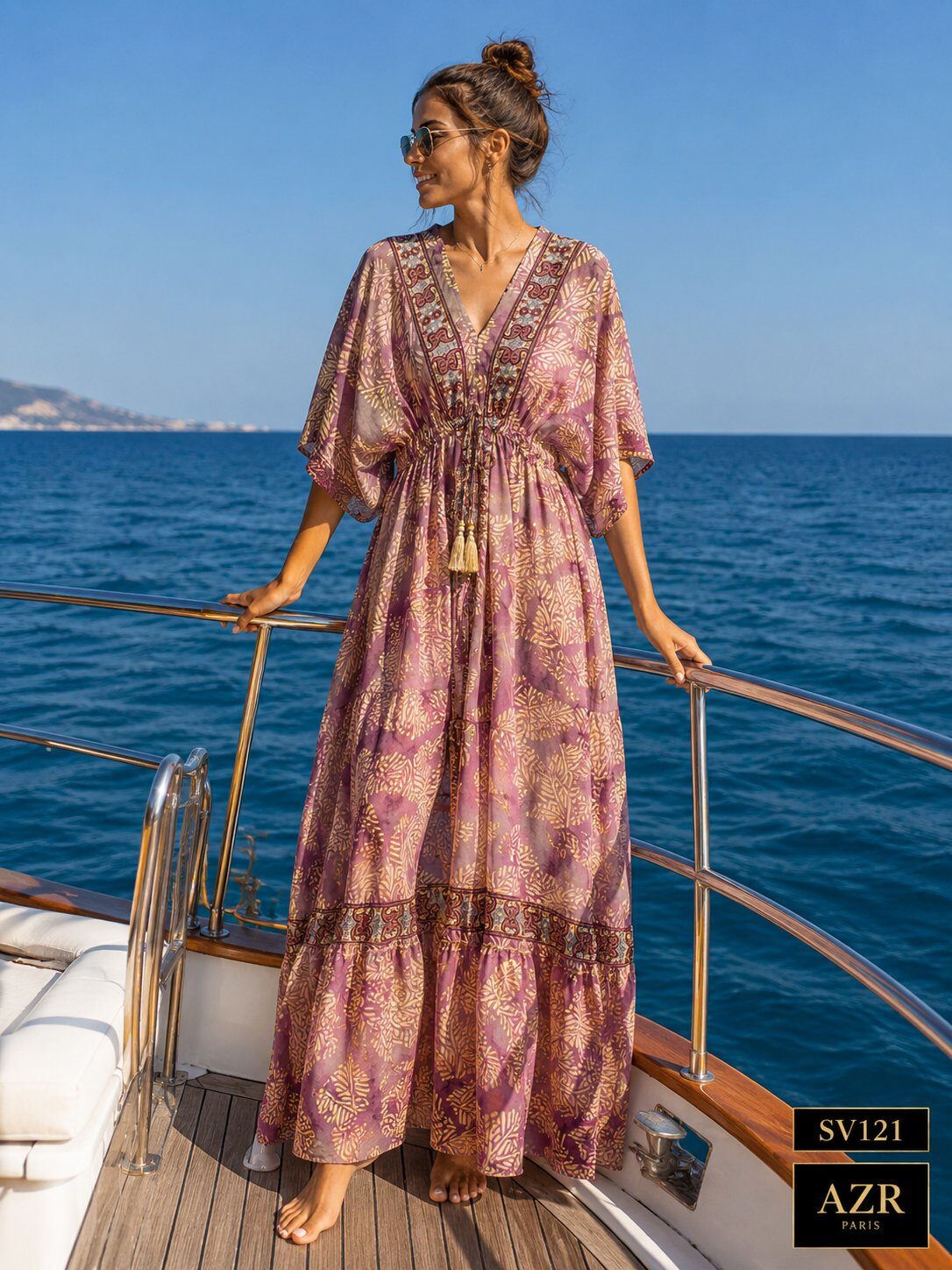 Grossiste AZR PARIS - Robe Soie ‘Dune’