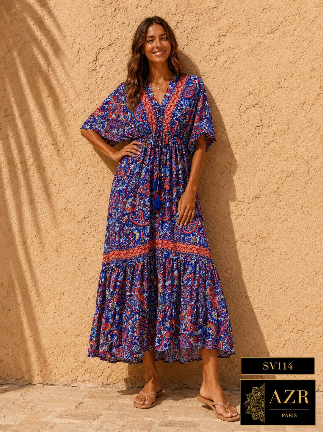 Grossiste AZR PARIS - Robe Soie ‘Sunnycache’