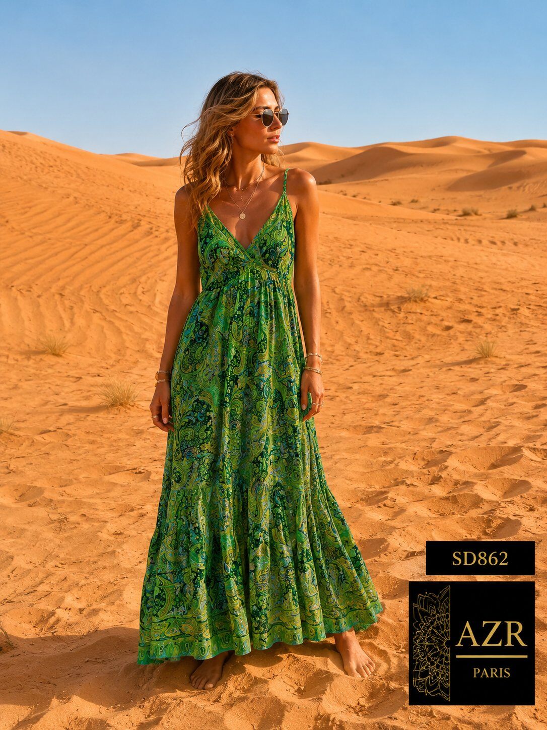 Grossiste AZR PARIS - Robe Soie ‘Scorpia’