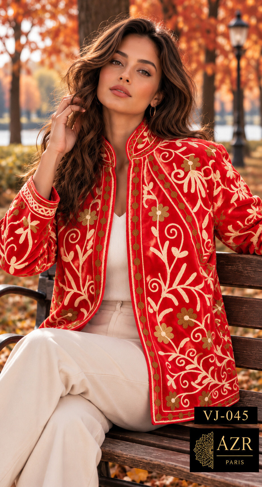 Mayorista AZR PARIS - Chaqueta de Terciopelo Bohemia