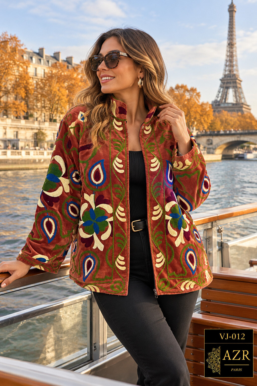 Mayorista AZR PARIS - Chaqueta de Terciopelo Bohemia