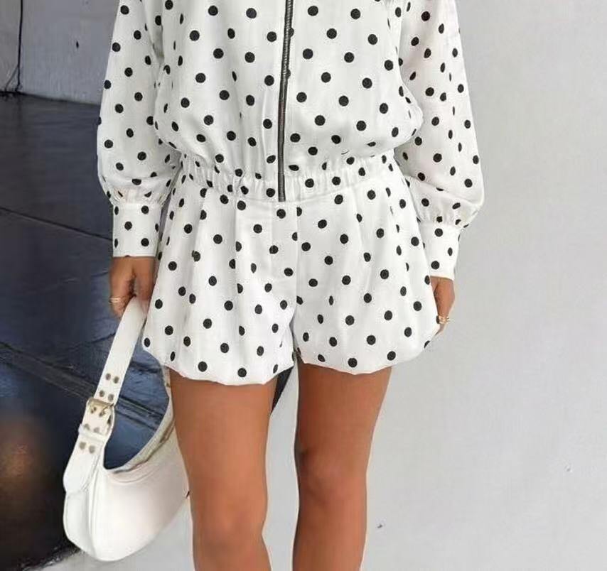 Grossiste B-CHIC - COURTE BALLON À POIS