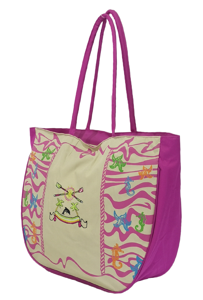 SAC / SAC DE PLAGE - Fuchsia - 3 - grand format