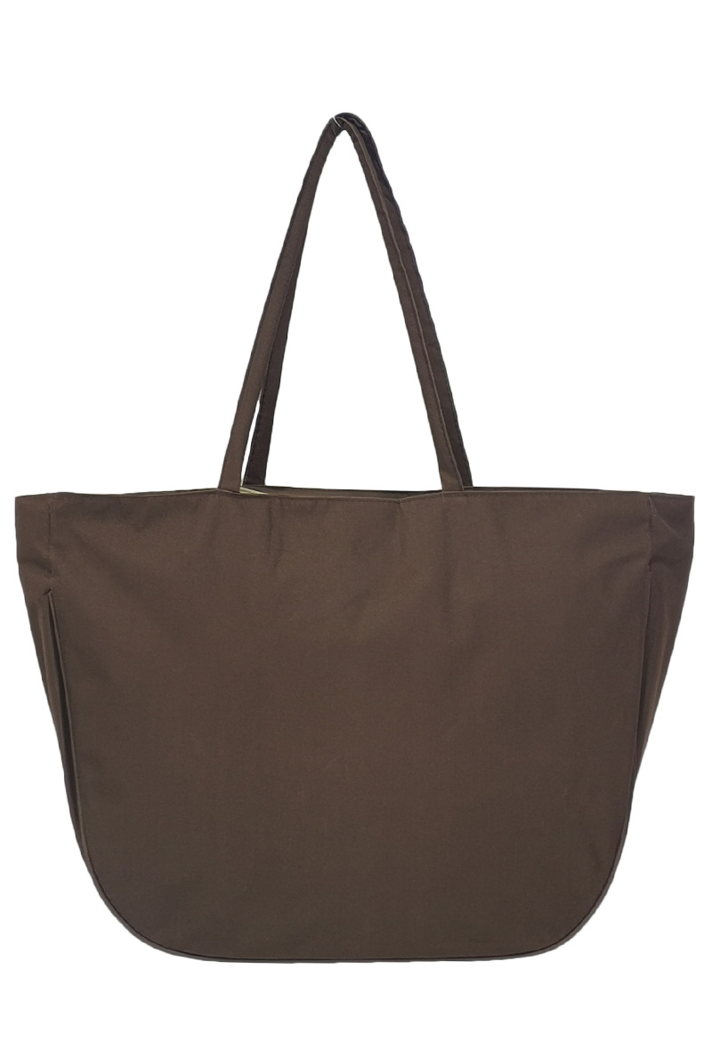 SAC / SAC DE PLAGE - Brun foncé - 2 - grand format