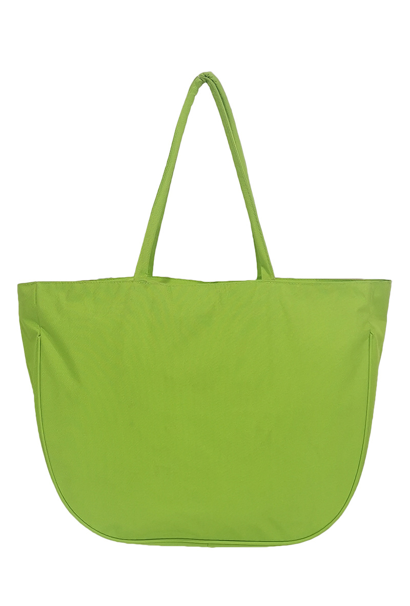 SAC / SAC DE PLAGE - Vert Fluo - 2 - grand format