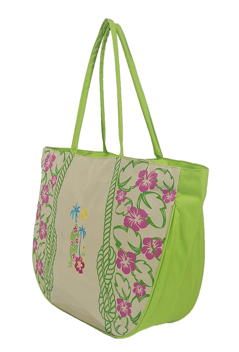 SAC / SAC DE PLAGE - Vert Fluo - 3 - grand format