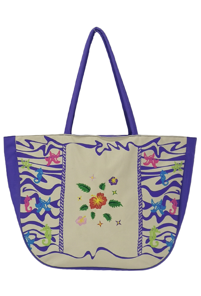 SAC / SAC DE PLAGE - Violet - 1 - grand format
