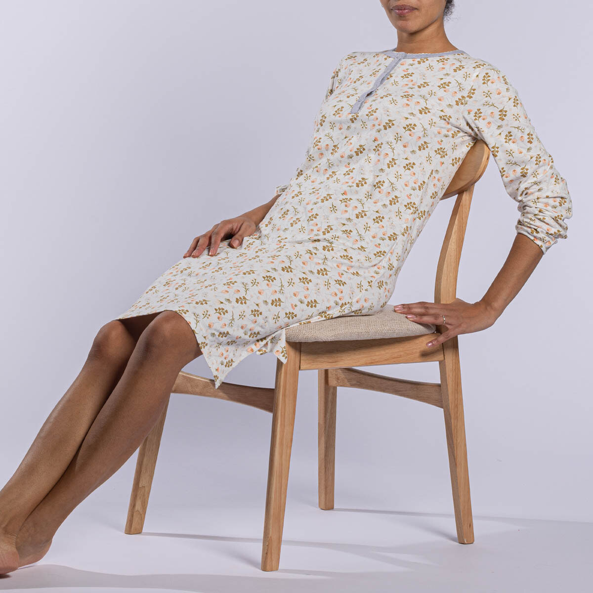 Großhändler BELAMY - Damen-Nachthemd-Sortiment Ref. be.cot.cn2gt